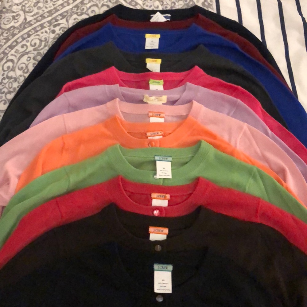 J.Crew Cashmere Cardigans - sold as individual cardigans